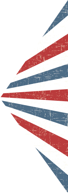 Grunge circus vintage  background  Horizontal retro poster  Vector illustration with red and blue rays