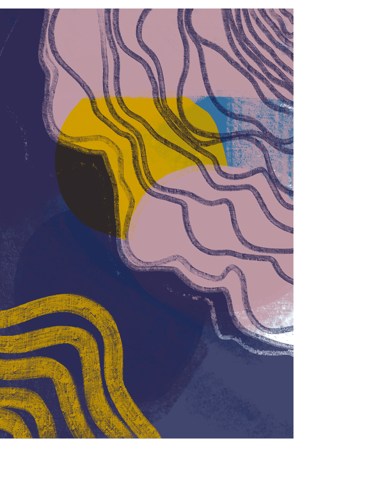 Graphic art illustration banner