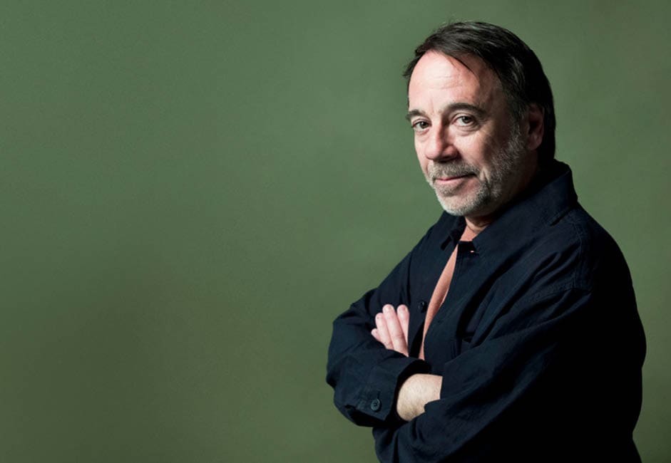 Portrait de Michel Bussi realise le 9 avril a Paris